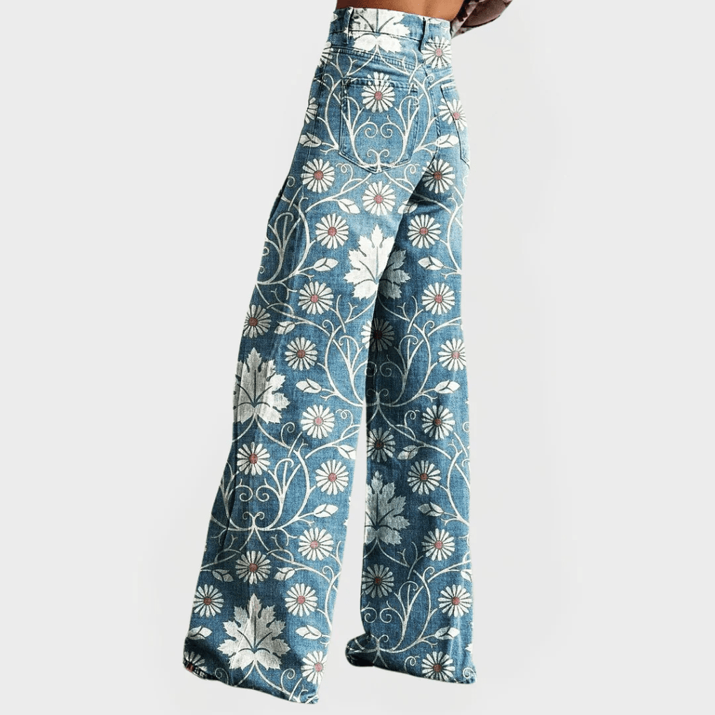 MARGUI | VAQUEROS OVERSIZE DE CORTE ANCHO - Nhaura