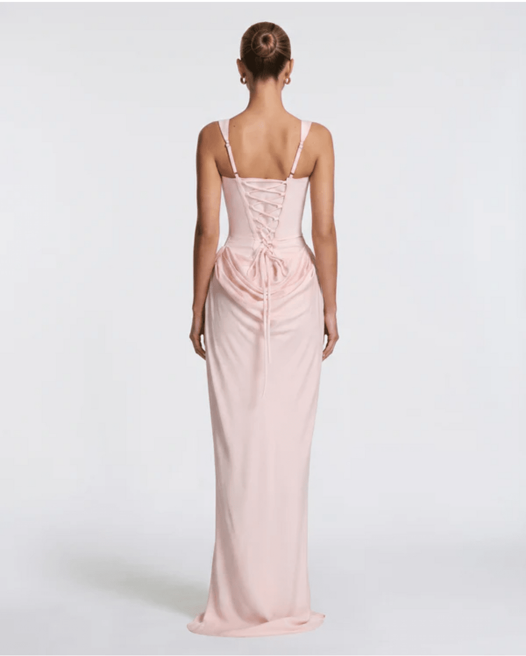 MARIETTA | VESTIDO LARGO RELOJ DE ARENA - Nhaura