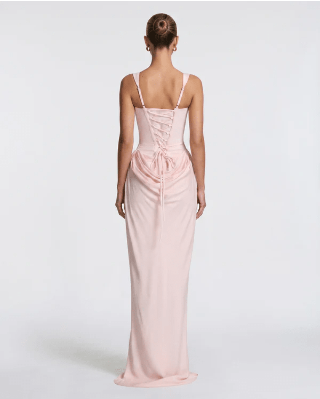 MARIETTA | VESTIDO LARGO RELOJ DE ARENA - Nhaura