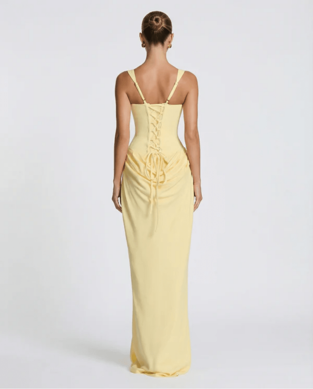 MARIETTA | VESTIDO LARGO RELOJ DE ARENA - Nhaura
