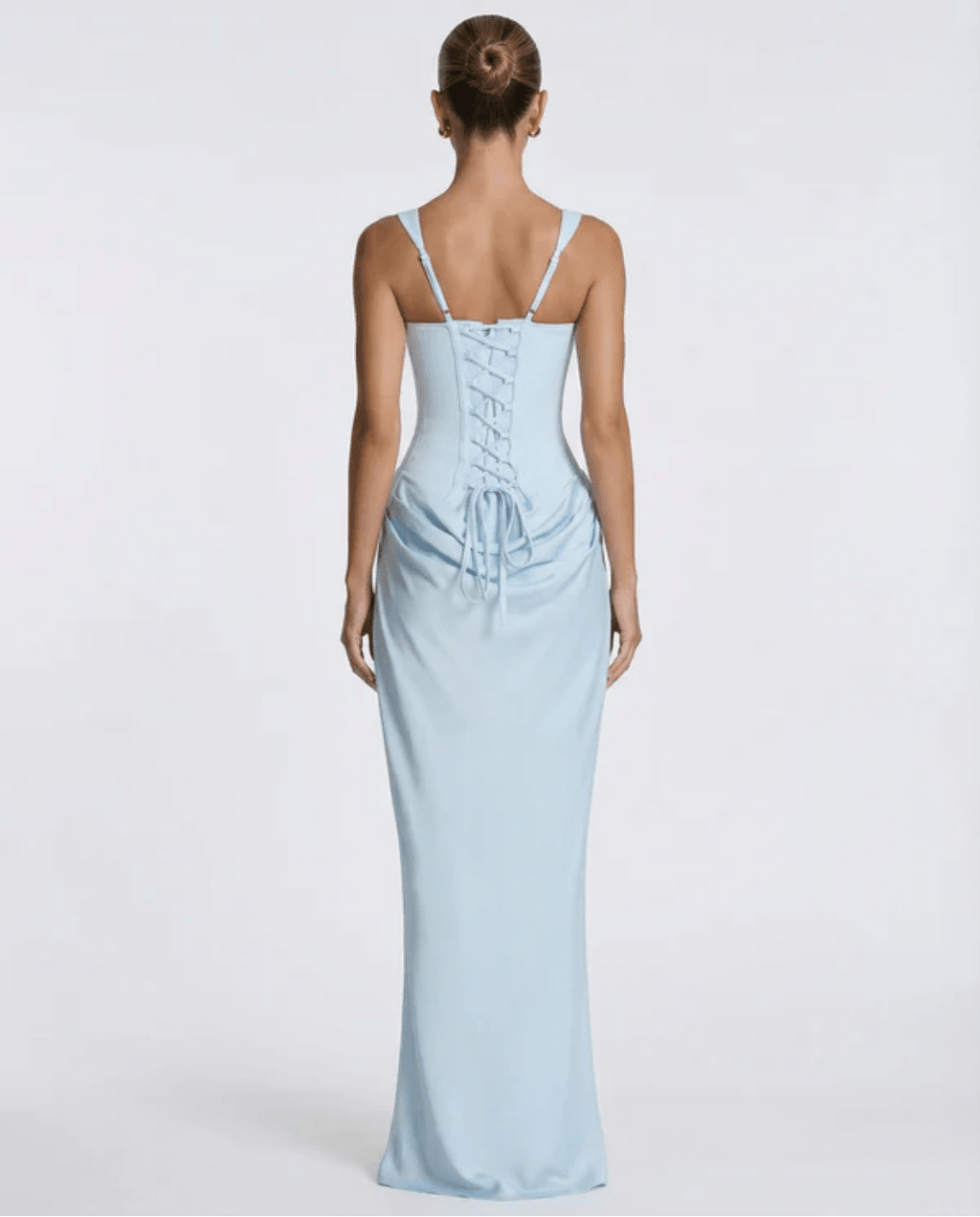 MARIETTA | VESTIDO LARGO RELOJ DE ARENA - Nhaura
