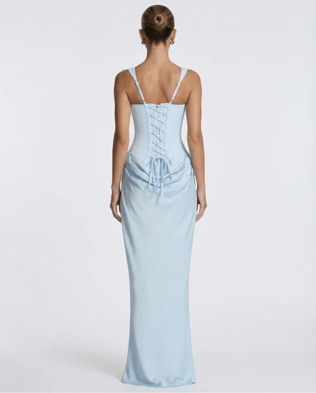 MARIETTA | VESTIDO LARGO RELOJ DE ARENA - Nhaura