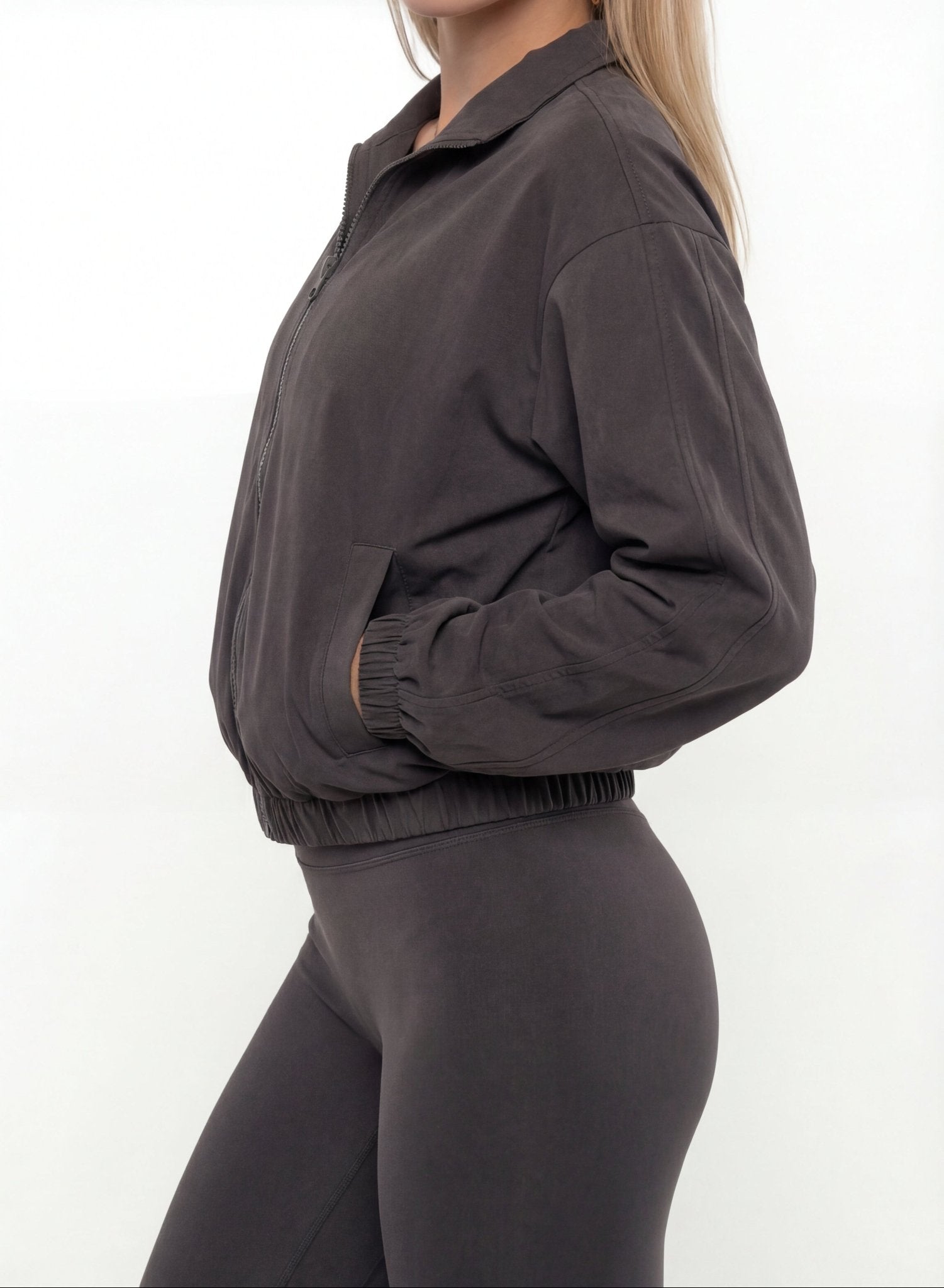 ONYX RUN | CHAQUETA ZIP - Nhaura