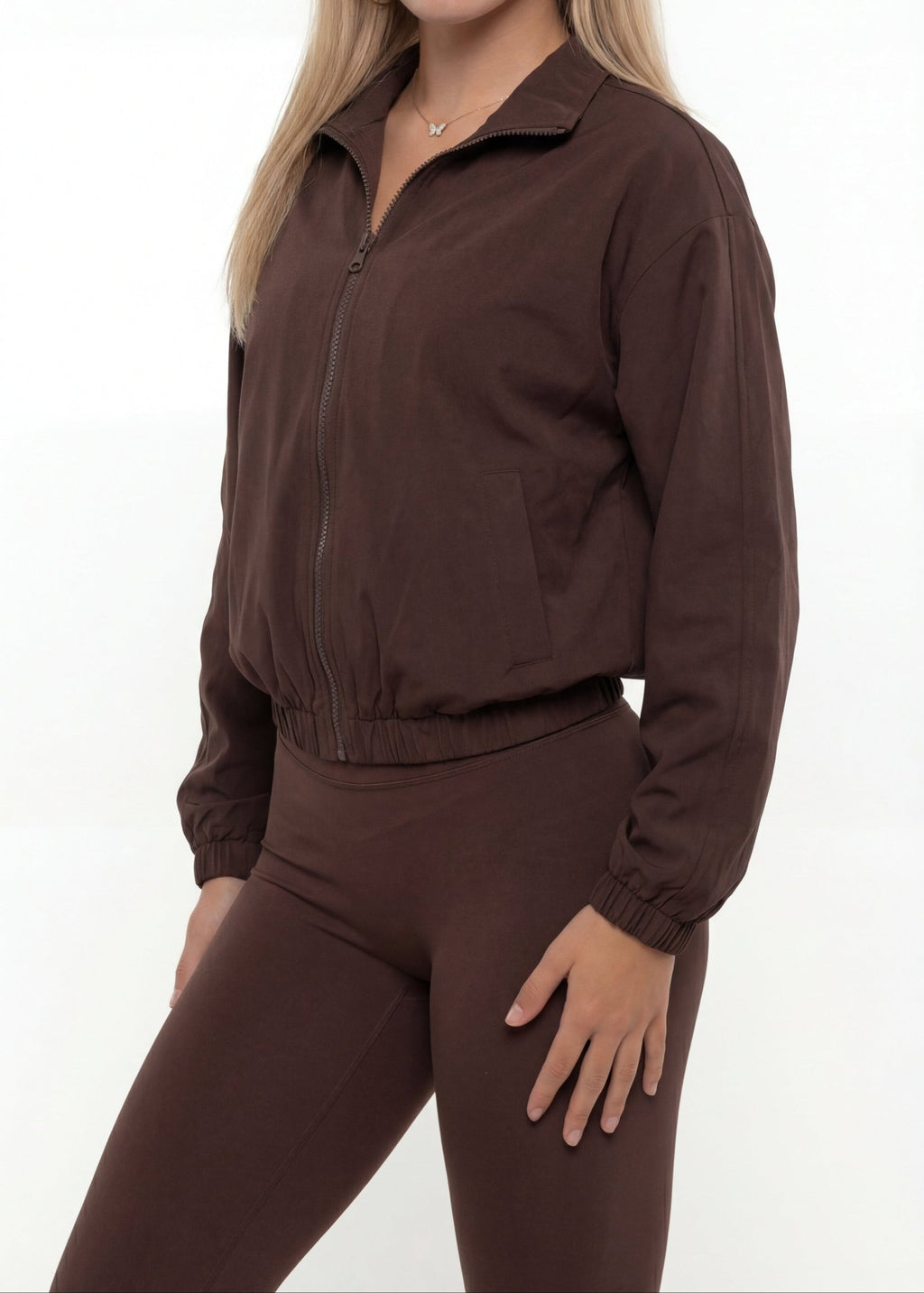 ONYX RUN | CHAQUETA ZIP - Nhaura