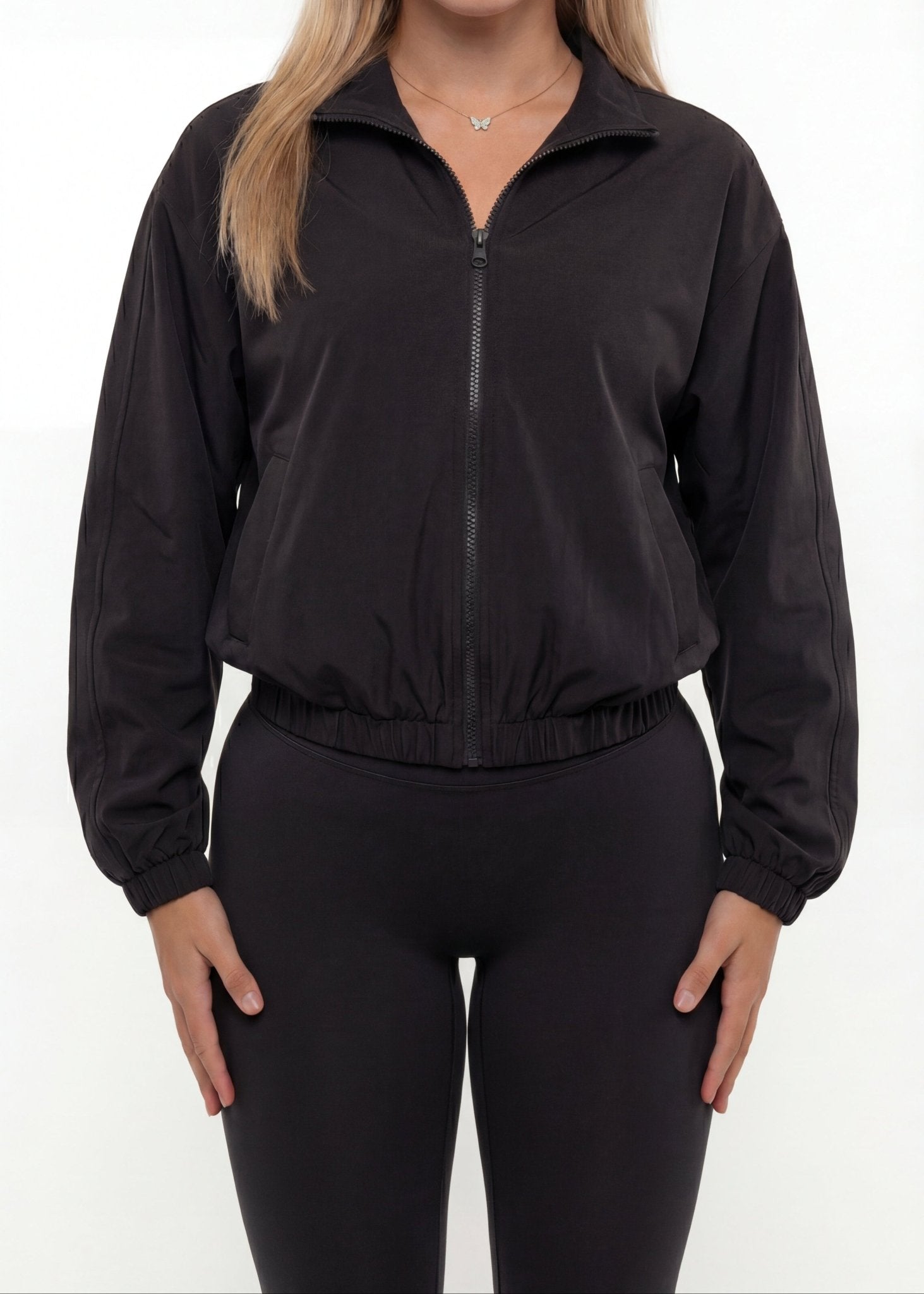 ONYX RUN | CHAQUETA ZIP - Nhaura