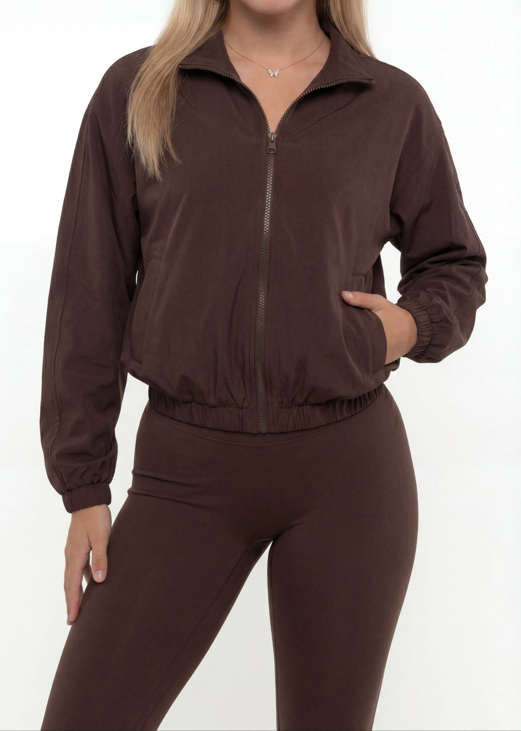 ONYX RUN | CHAQUETA ZIP - Nhaura