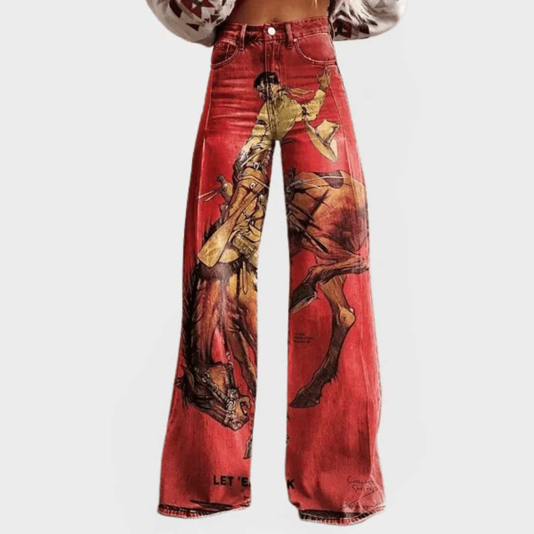 OSBORNE | VAQUEROS OVERSIZE DE CORTE ANCHO - Nhaura