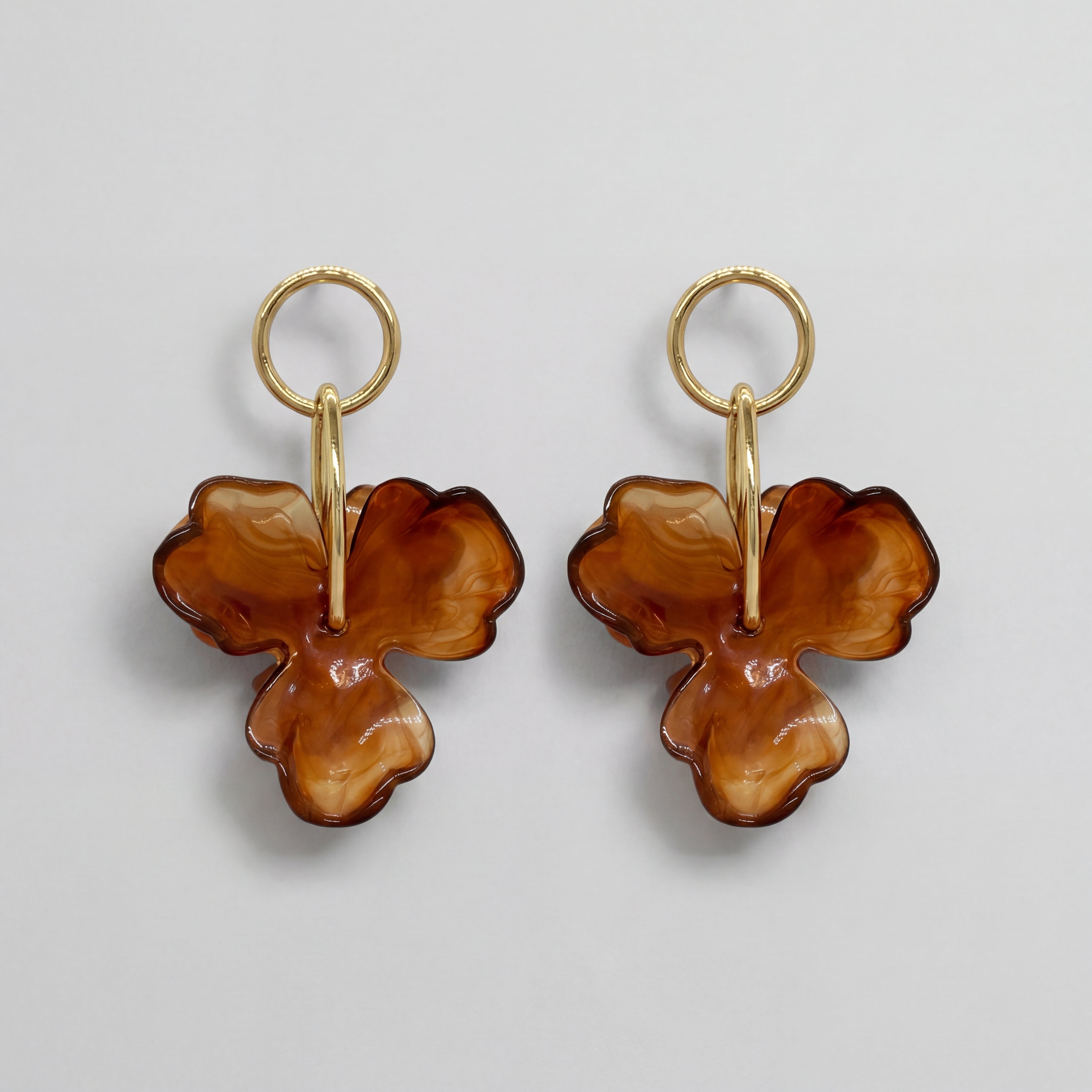 Pendientes con Colgante de Flor