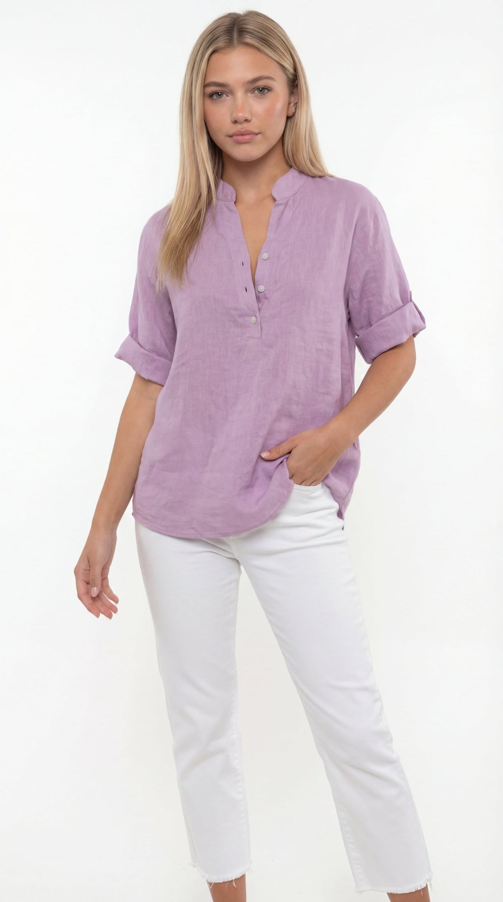 PLENI | CAMISA DE LINO INFORMAL - Nhaura