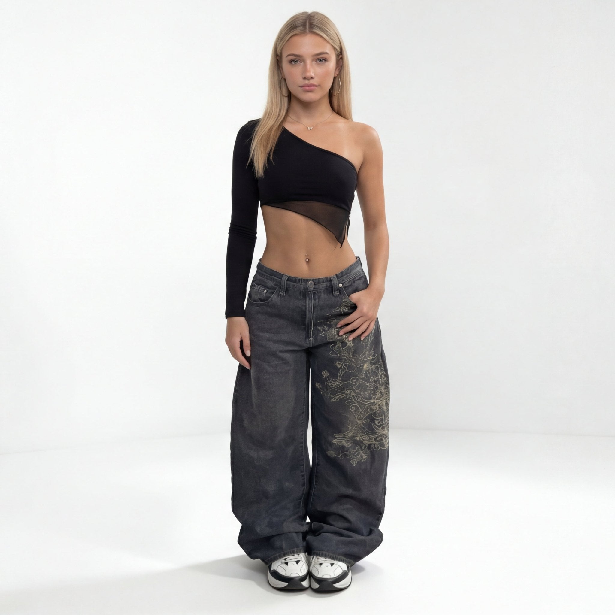 REBEL | BAGGY JEANS - Nhaura