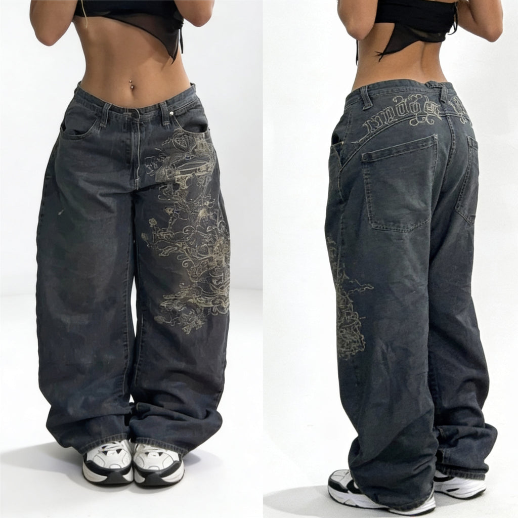REBEL | BAGGY JEANS - Nhaura