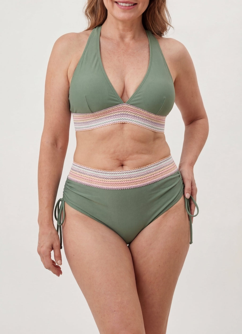 SLIMCURVE™ | BIKINI MOLDEADOR TIRO ALTO - Nhaura