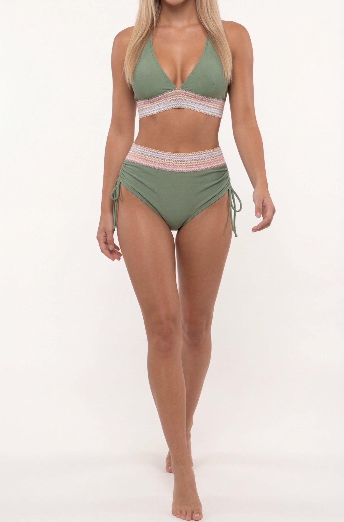 SLIMCURVE™ | BIKINI MOLDEADOR TIRO ALTO - Nhaura