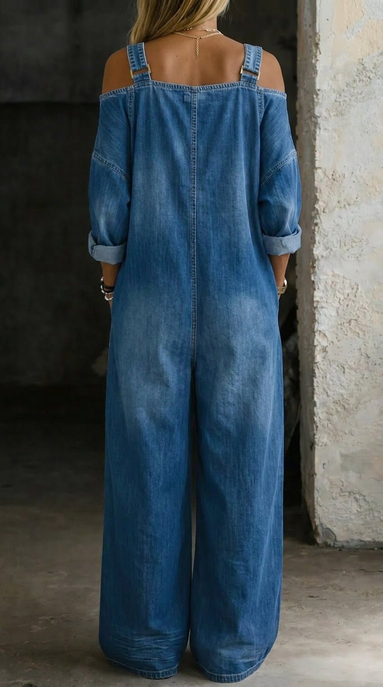 SOPHIA | Mono Denim Largo - Nhaura