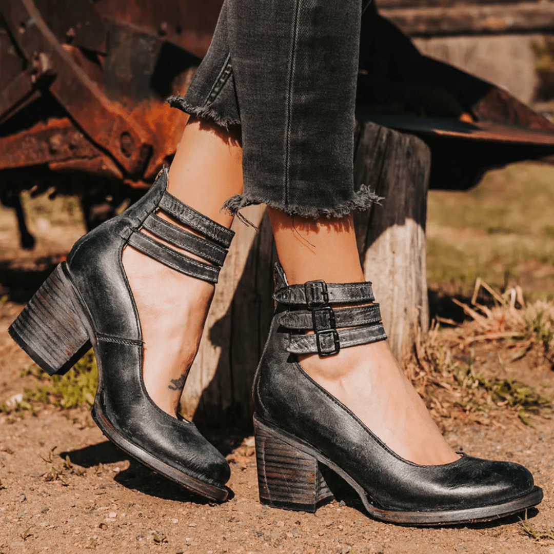 TÚNEZ™ | ZAPATO DE TACÓN CONTEMPORÁNEO - Nhaura