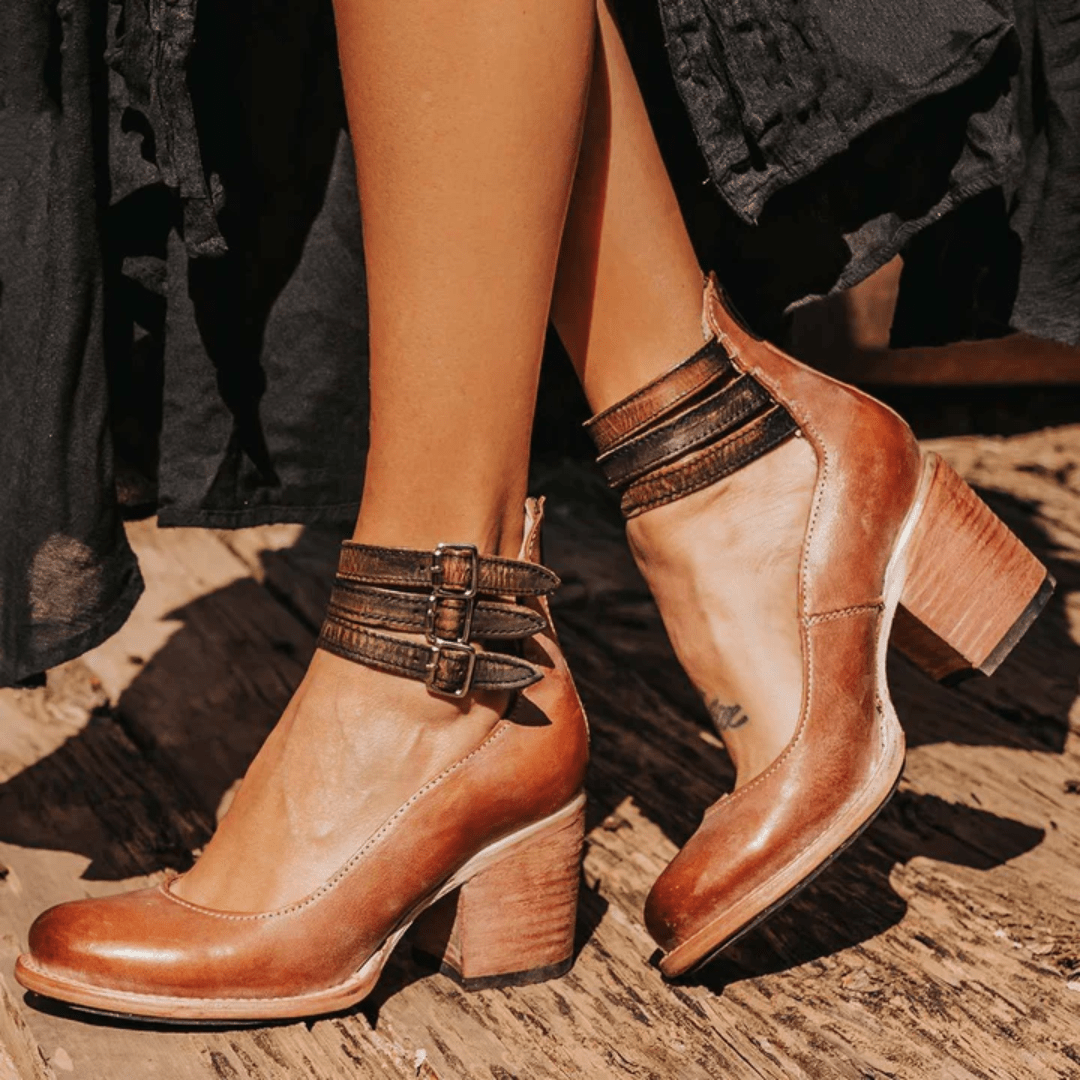 TÚNEZ™ | ZAPATO DE TACÓN CONTEMPORÁNEO - Nhaura