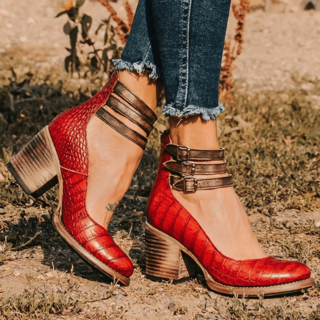 TÚNEZ™ | ZAPATO DE TACÓN CONTEMPORÁNEO - Nhaura