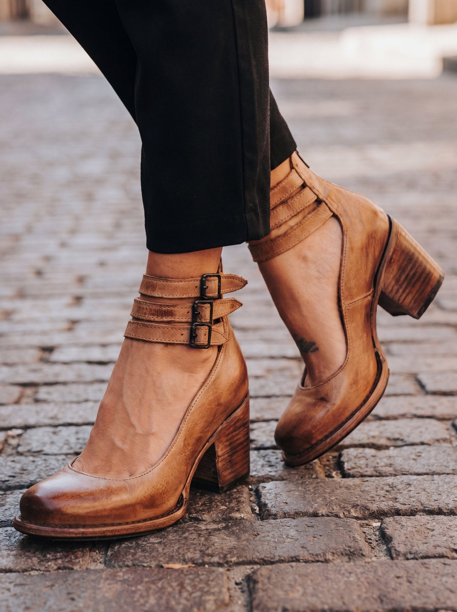 TÚNEZ™ | ZAPATO DE TACÓN CONTEMPORÁNEO - Nhaura