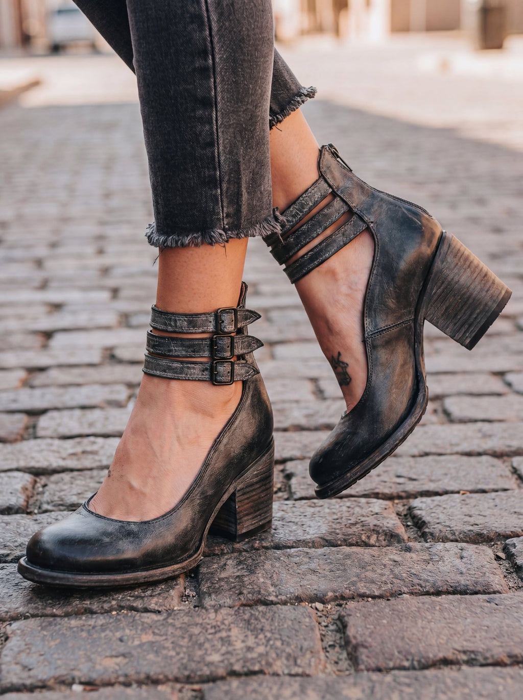 TÚNEZ™ | ZAPATO DE TACÓN CONTEMPORÁNEO - Nhaura