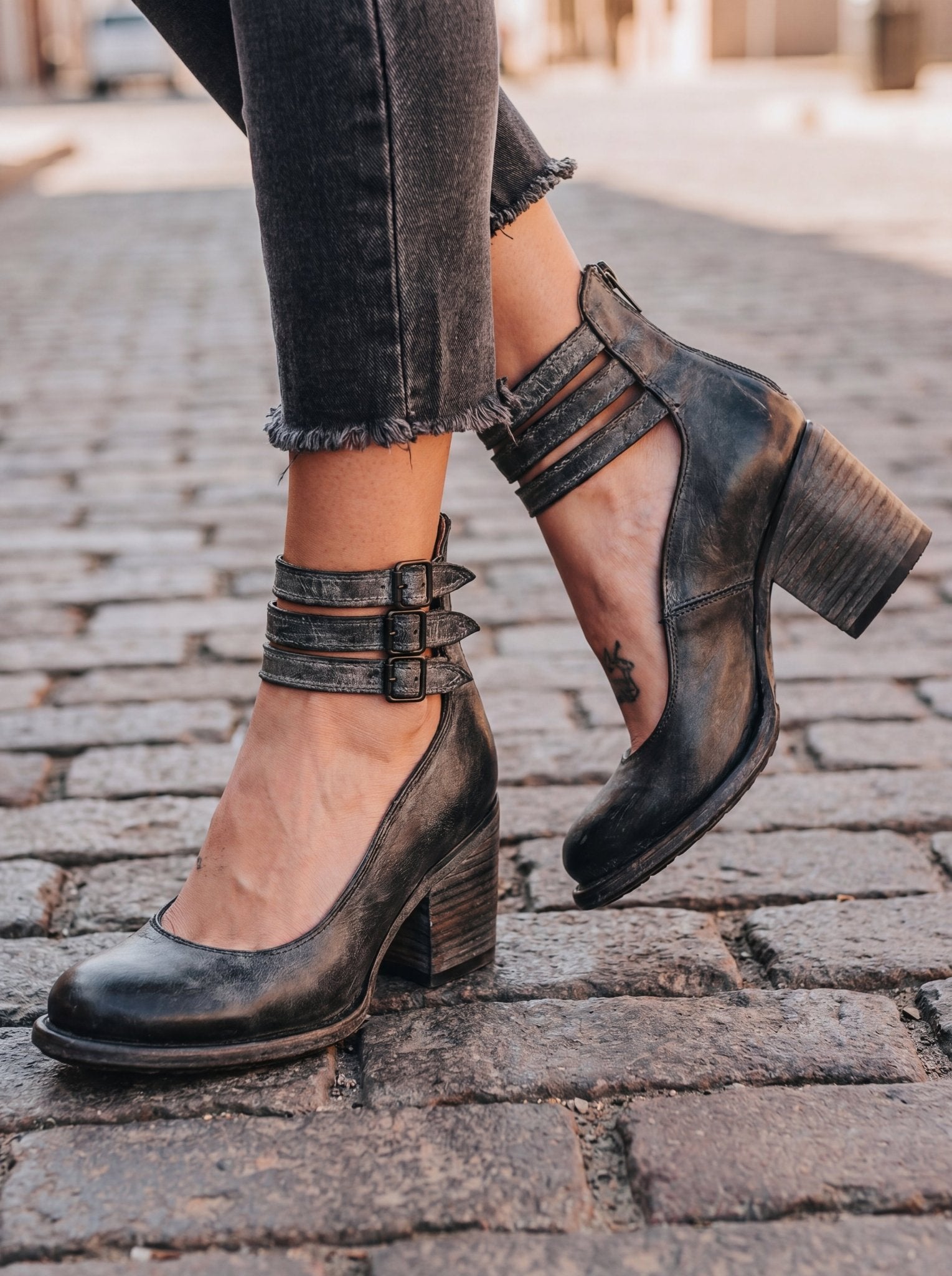 TÚNEZ™ | ZAPATO DE TACÓN CONTEMPORÁNEO - Nhaura