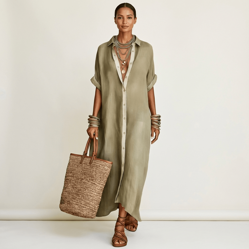 Vestido Kamira - Nhaura
